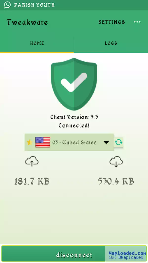 Download Tweakware V3.3 and Enjoy Stable And Fast Connection on Glo 0.0K free browsing for August